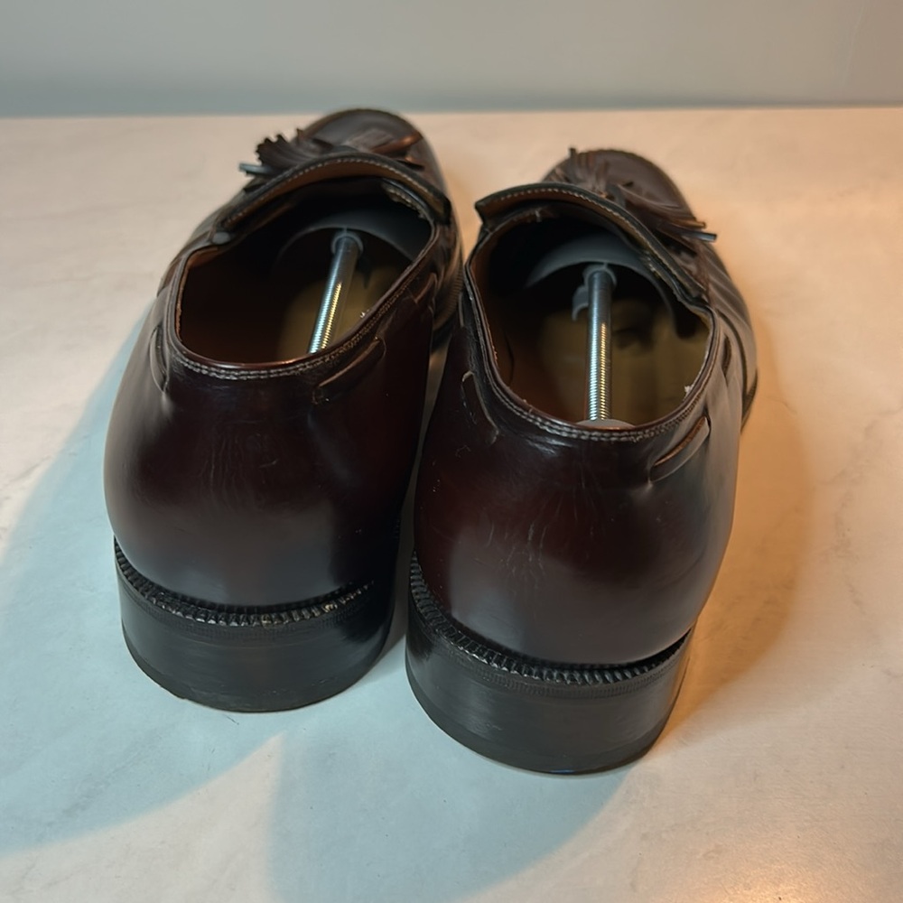 Salvatore Ferragamo Brown Leather Loafers Size 13 - Picture 5 of 11